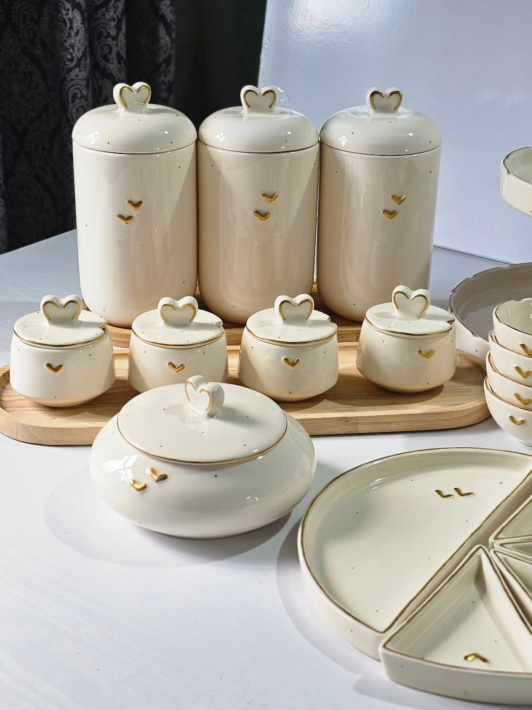 Kit Coração Dourado