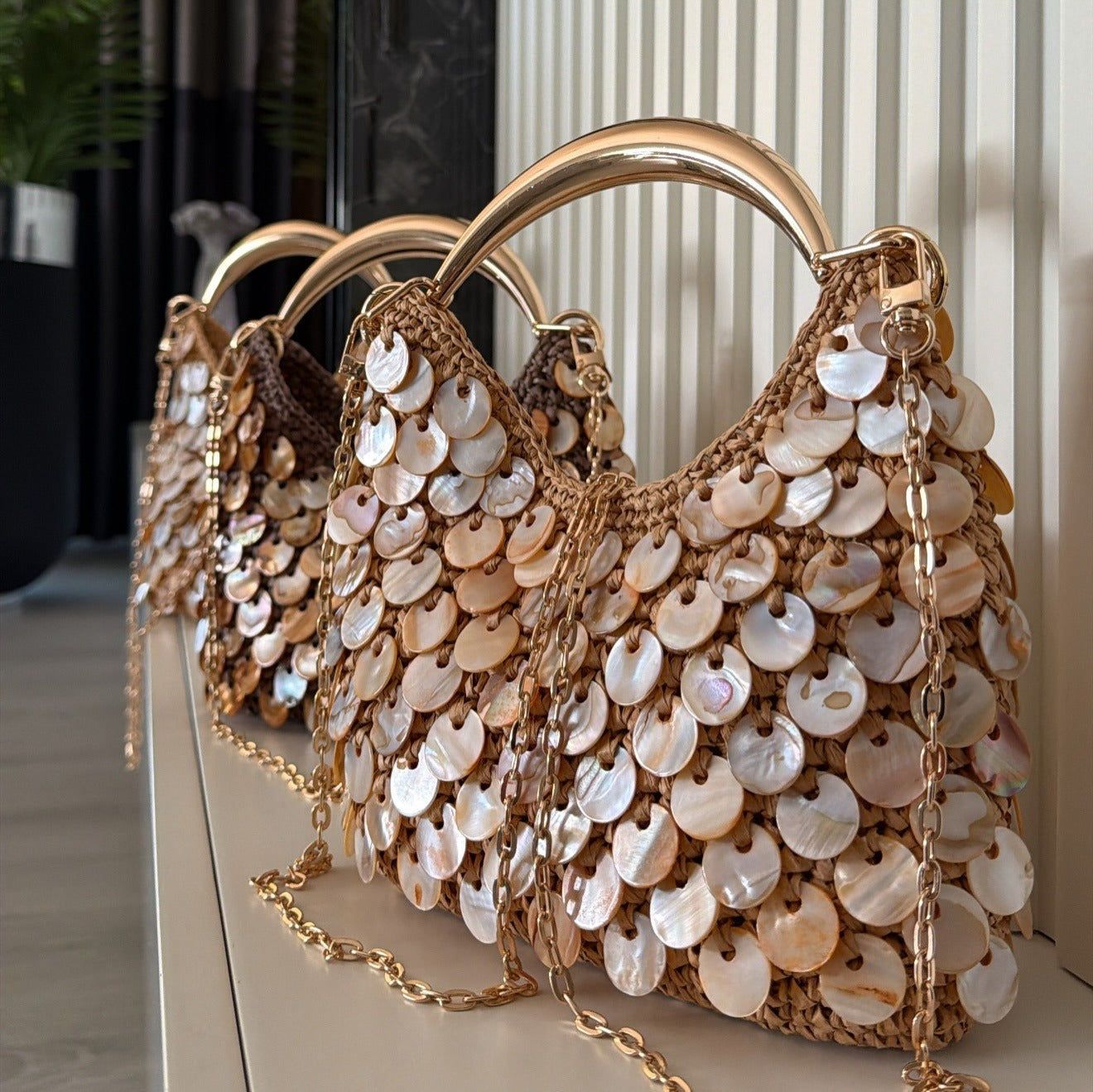 Bolsa Feminina Pearl Cascade Bag