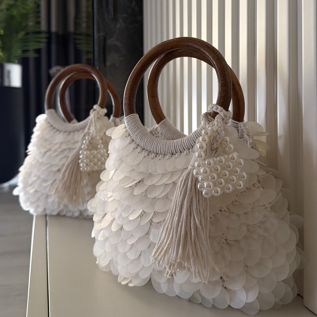 Bolsa Feminina Pearl Blossom