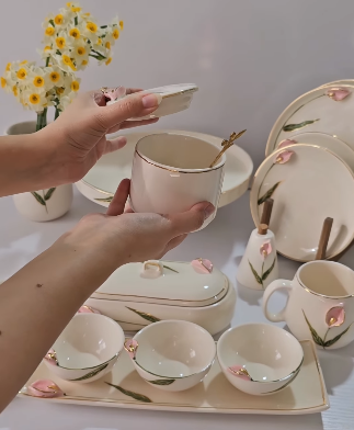Kit Jardim Rosé Premium