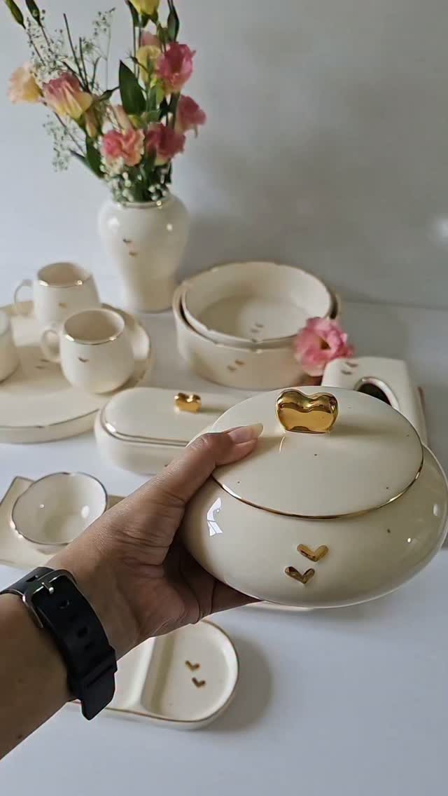 Kit Coração Dourado