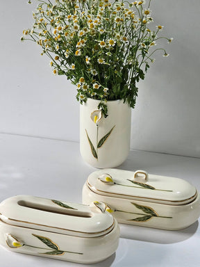 Kit Lírio Dourado Elegance
