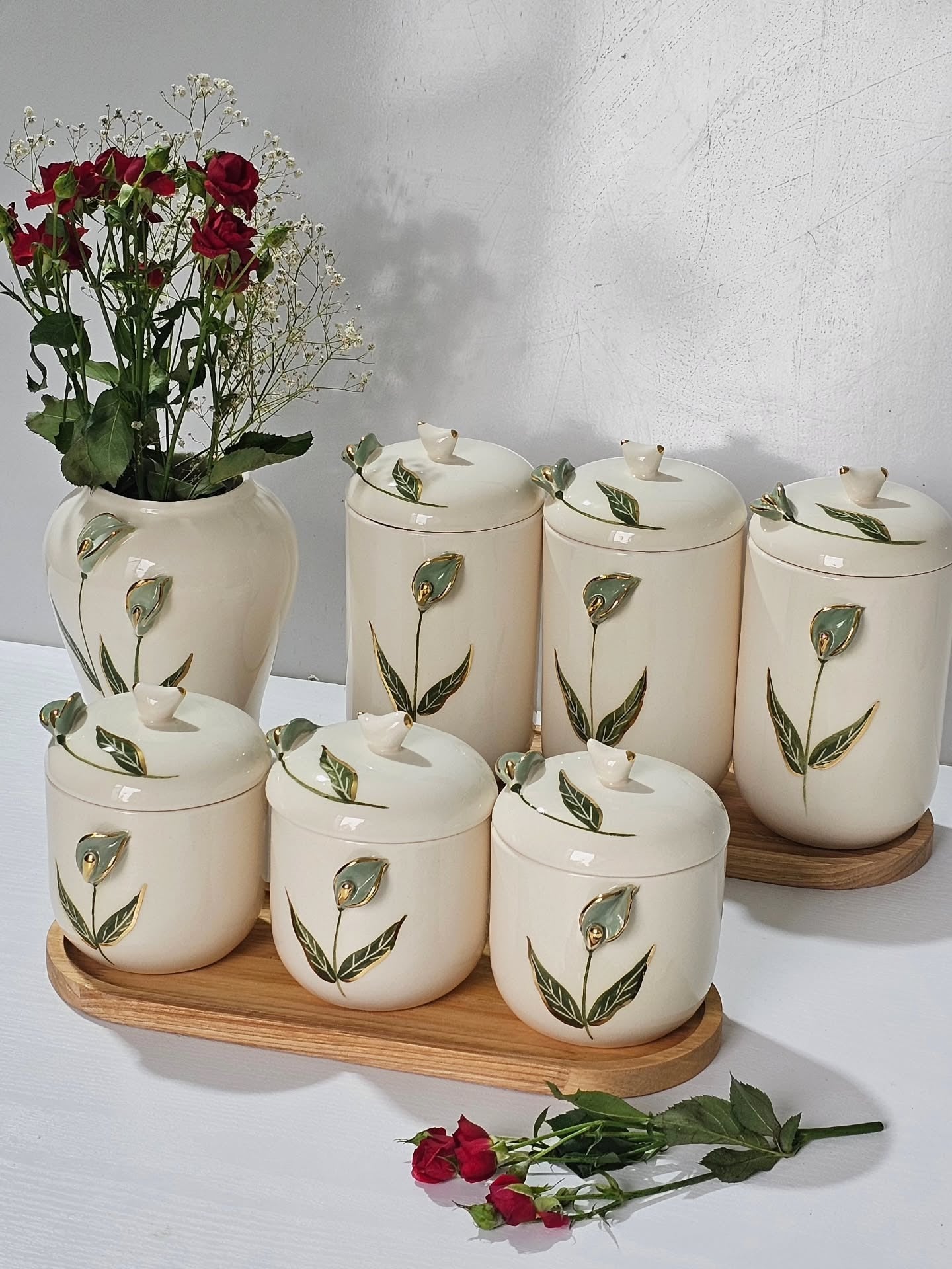 Kit Potes Jardim de Jade