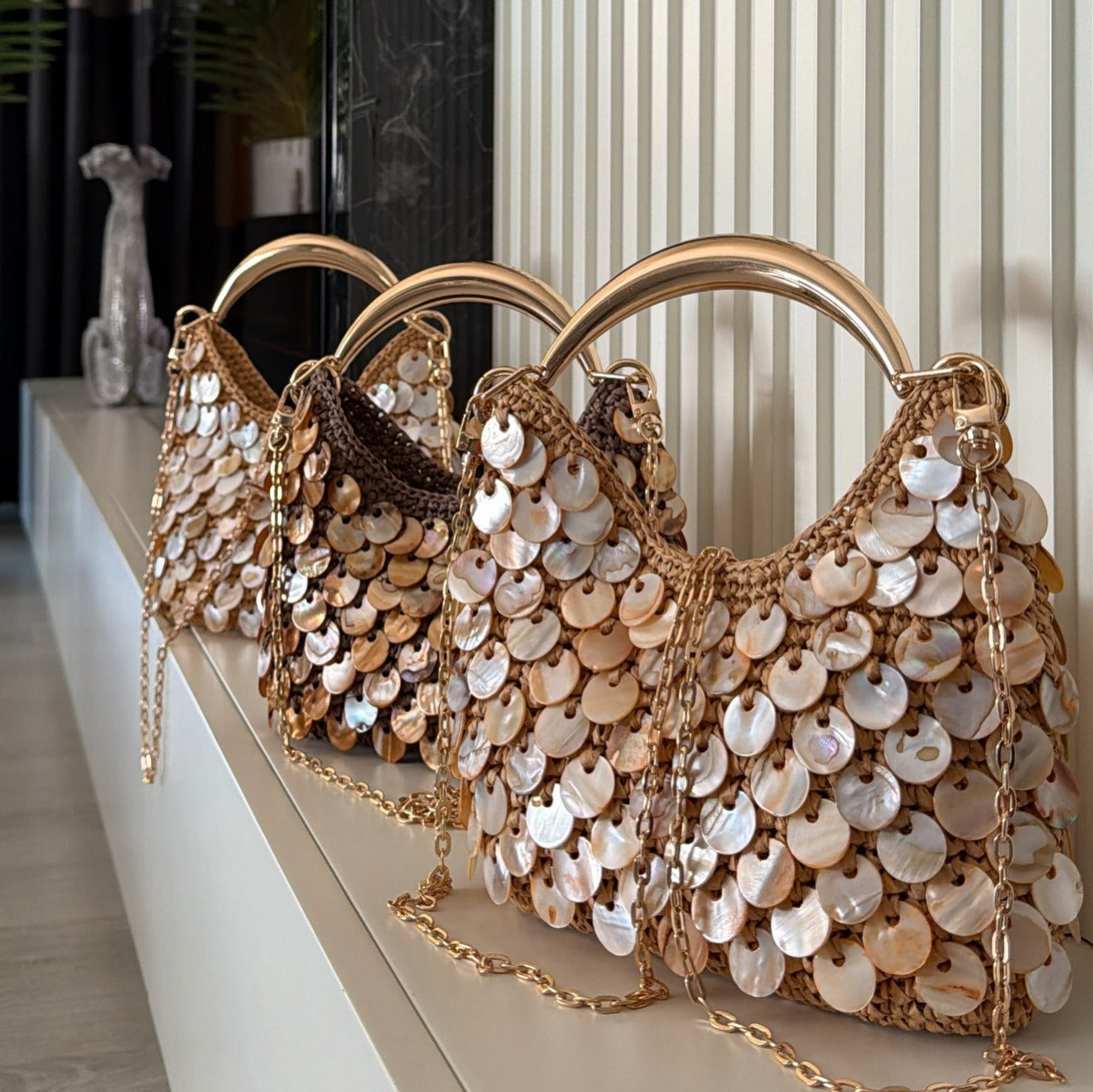Bolsa Feminina Pearl Cascade Bag