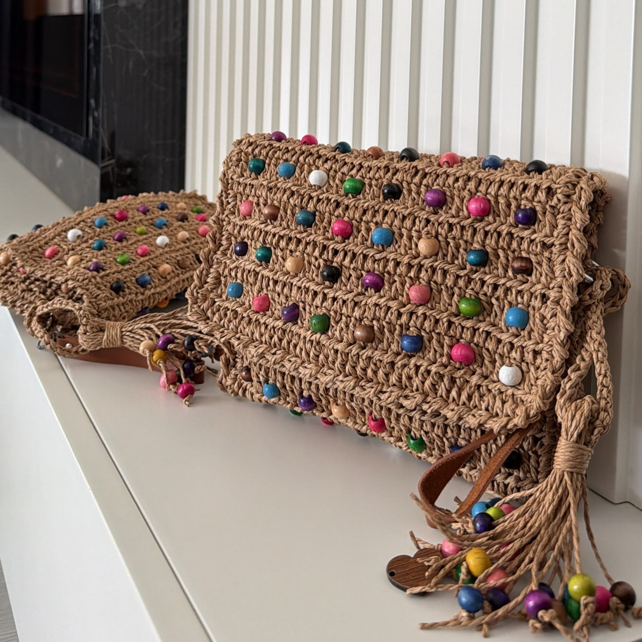 Bolsa Feminina Color Beads Clutch
