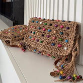 Bolsa Feminina Color Beads Clutch
