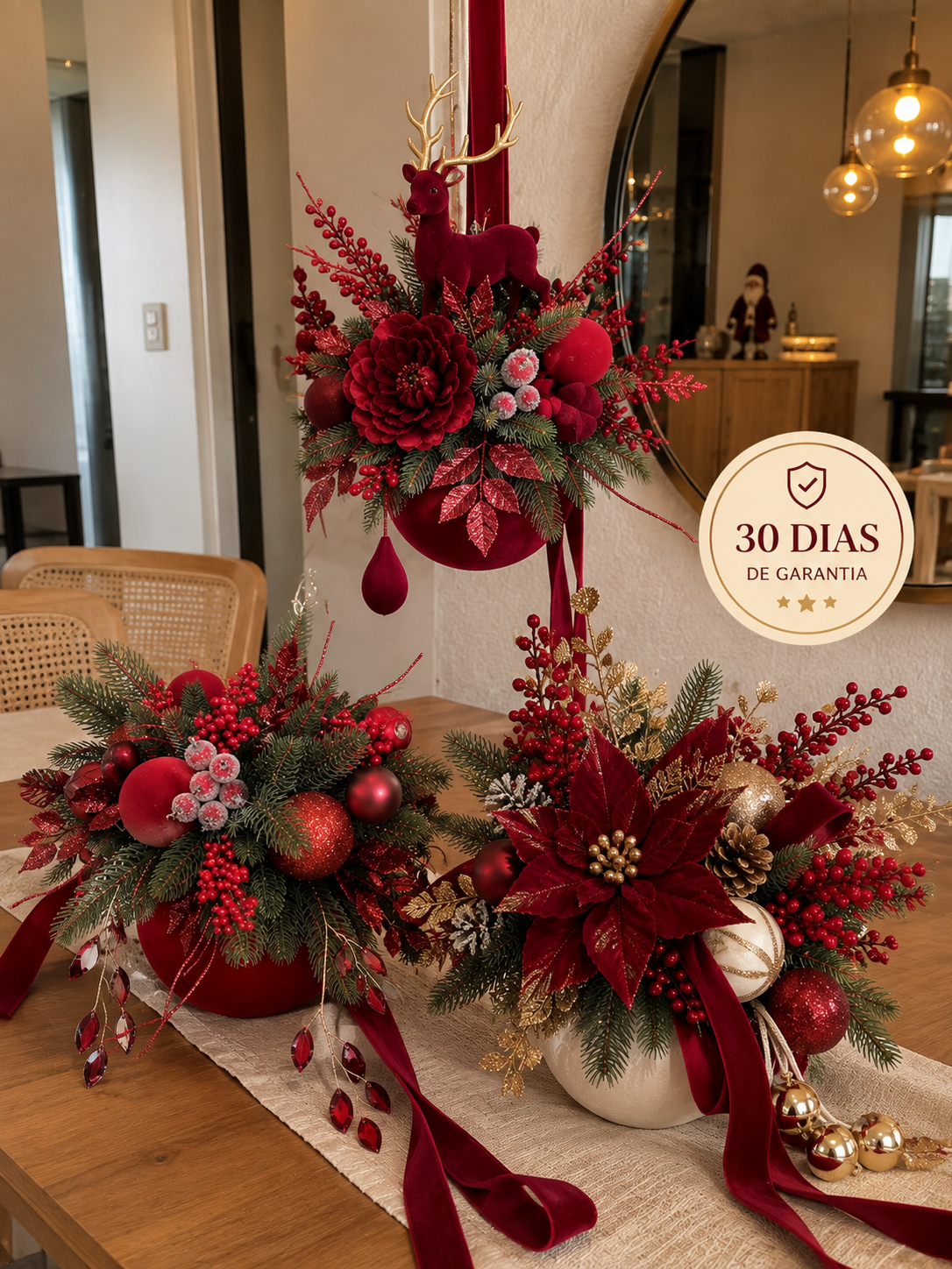Pendente Encanto de Natal - Compre 1, Leve 3